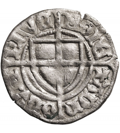 Teutonic Order / Deutscher Orden. Paulus I Bellitzer von Russdorff 1422-1441. Shilling no date, Gdansk or Torun Mint