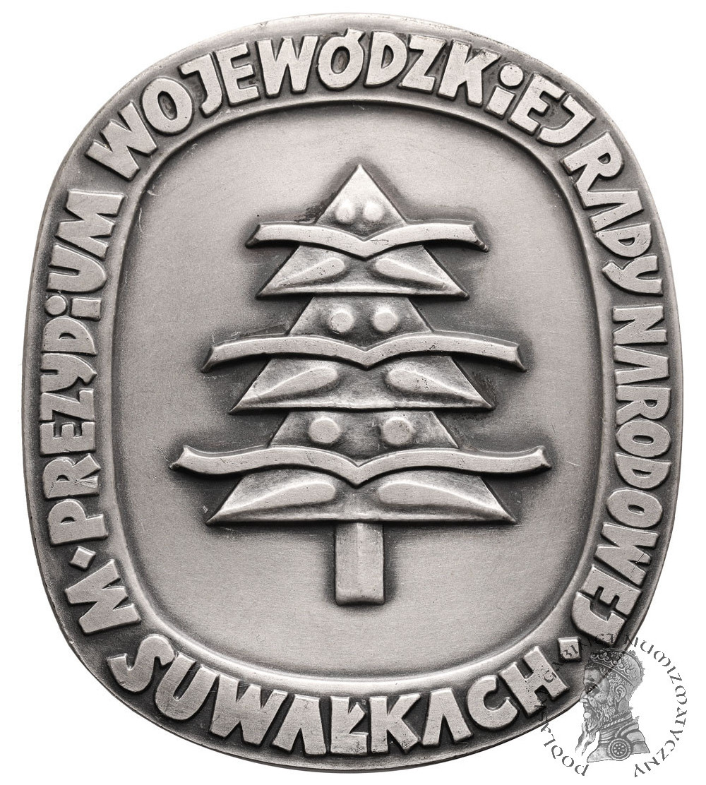 Poland, PRL (1952-1989), Suwałki. Medal 1982, Presidium of the Provincial National Council in Suwałki