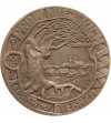 Poland, PRL (1952-1989), Leipzig. Medal 1980, 400 Years of Municipal Rights of Leipzig on the Biebrza River