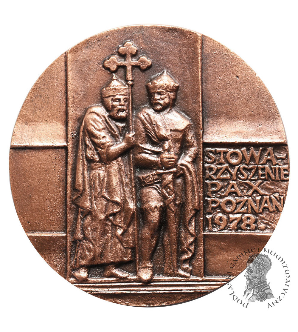 Polska, PRL (1952–1989), Poznań. Medal autorski 1978, 60. Rocznica Powstania Wielkopolskiego, A. Jeziorzański