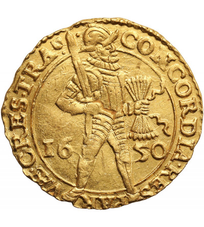 Netherlands, Province of Utrecht (1581-1795). Gold Ducat (Gouden Dukaat) 1650, Utrecht - RRR!