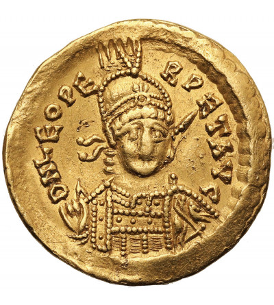 Bizancjum, Leon I AD 457-474. AV Solid ok. 457-468 AD, mennica Konstantynopol, 5th officina