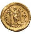 Bizancjum, Leon I AD 457-474. AV Solid ok. 457-468 AD, mennica Konstantynopol, 5th officina