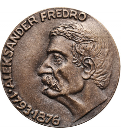 Polska, PRL (1952–1989), Gniezno. Medal 1976, XXX Lat Teatru, Aleksander Fredro