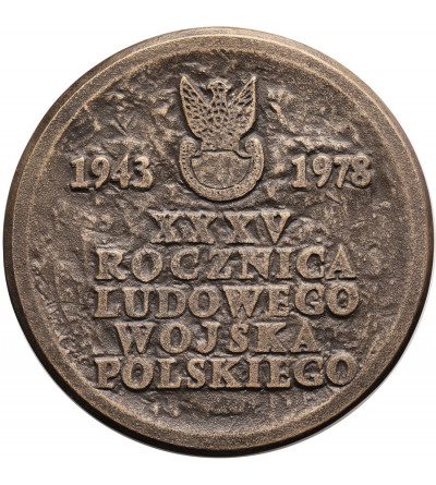 Polska, PRL (1952–1989), Poznań. Medal 1978, XXXV Rocznica Ludowego Wojska Polskiego, ZBoWiD
