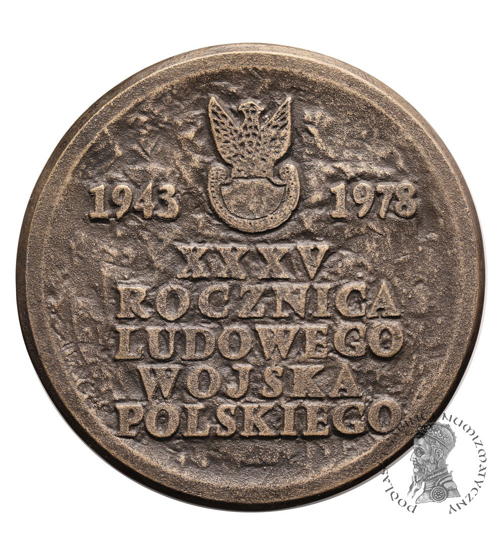 Poland, PRL (1952-1989), Poznań. Medal 1978, XXXV Anniversary of the People's Polish Army