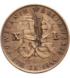 Poland, PRL (1952–1989). Medal 1984, 40th Anniversary of the Warsaw Uprising