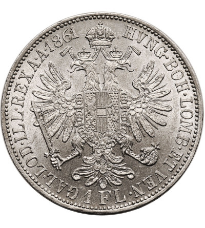 Austria (Święte Cesarstwo Rzymskie), Franz Joseph I 1848-1916. Floren (Florin) 1861 A, Wiedeń