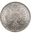 Austria (Holy Roman Empire), Franz Joseph I 1848-1916. Florin 1861 A, Wien