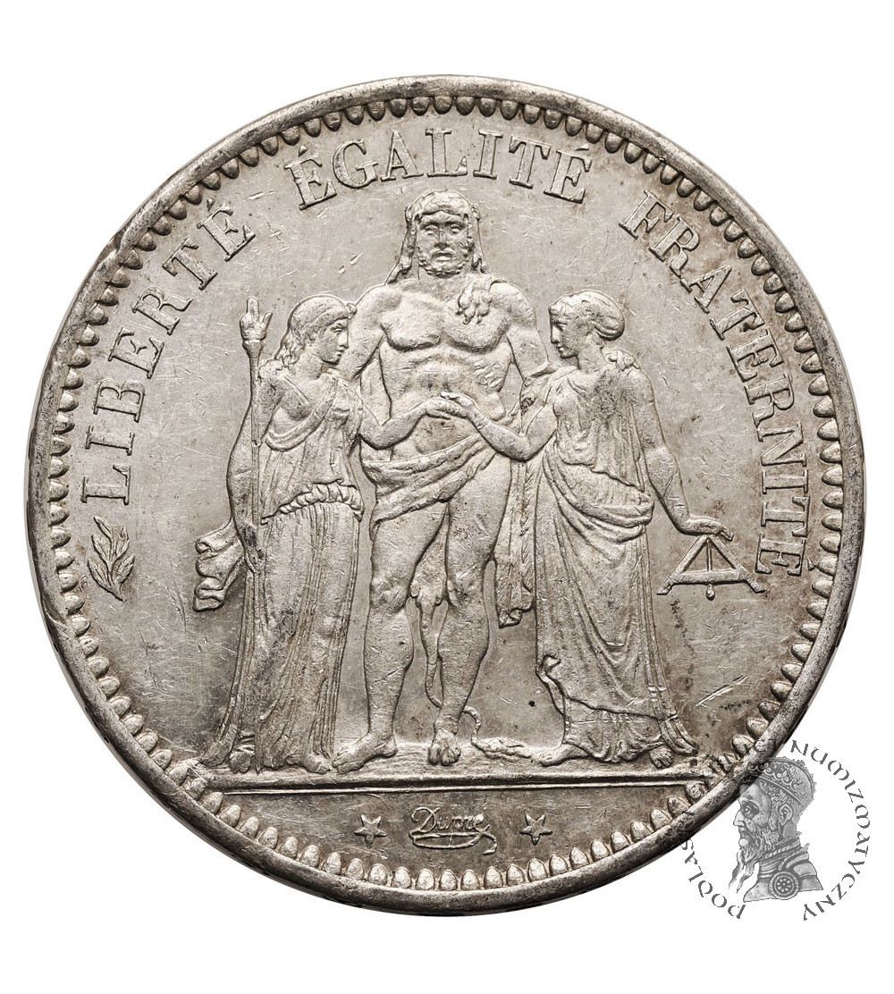 France, Third Republic 1871-1940. 5 Francs 1873 A, Paris, Hercules