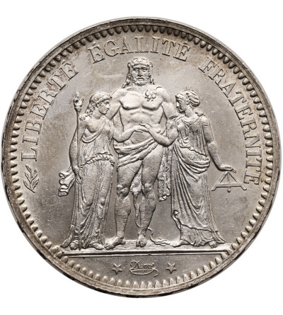 Francja, Trzecia Republika 1871-1940. 5 franków 1873 A, Paryż, Herkules