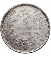 France, Third Republic 1871-1940. 5 Francs 1873 A, Paris, Hercules