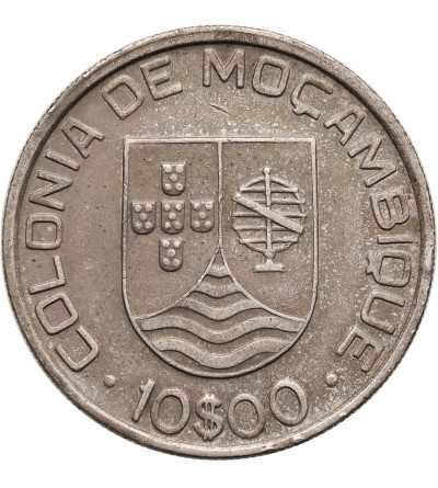 Mozambique. 10 Escudos 1936