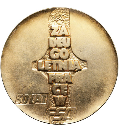 Poland, PRL (1952-1989). Medal, For Long Service in FSO 30 Years