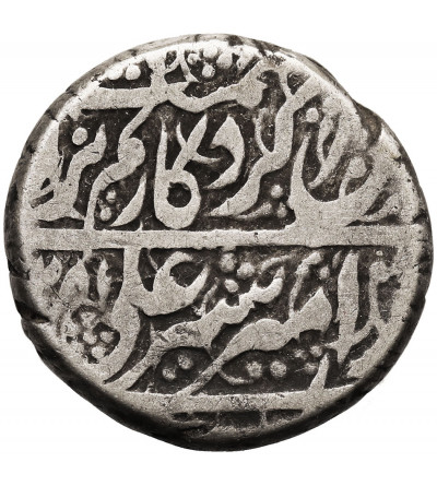 Afghanistan, Sher Ali, AH 1280-1283 / 1863-1866 AD. AR Rupee,  AH 1281 / 1864 AD