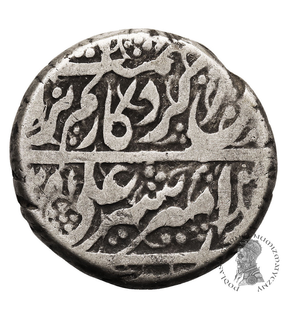 Afganistan, Sher Ali, AH 1280-1283 / 1863-1866 AD. AR Rupia,  AH 1281 / 1864 AD