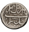 Afganistan, Sher Ali, AH 1285-1296 / 1868-1879 AD. AR 1/2 rupii, AH 1295 / 1878 AD