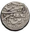 Afganistan, Muhammad Yaqub, AH 1296-1298 / 1879-1880 AD. AR 1/2 rupii, AH 1296 / 1979 AD, mennica Herat - Dar as-Sultanat