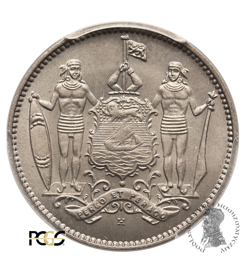 British North Borneo. 1 Cent 1938 H - PCGS MS 66