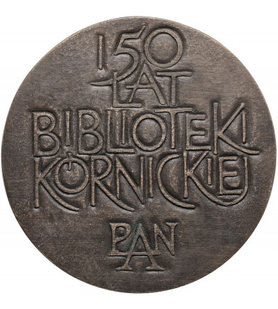 Poland, PRL (1952-1989), Kórnik. Medal 1976, 150 Years of the Kornik Library, Tytus Działyński