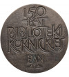 Polska, PRL (1952–1989), Kórnik. Medal 1976, 150 Lat Biblioteki Kórnickiej PAN, Tytus Działyński