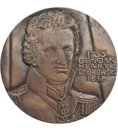 Poland, PRL (1952-1989). Medal 1978, General J. H. Dabrowski 1755-1818, on the 160th Anniversary of his Death