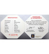 Singapur. Piedfort, 10 dolarów 2012, Chiński Zodiak - Rok Smoka (kolorowany) - 2 Oz Ag 999 (62,2 g.)