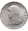 Albania, okupacja włoska. 0,50 Lek 1939 R, Rzym, Vittorio Emanuele III 1939-1943