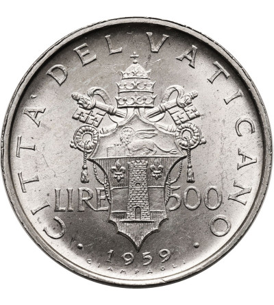 Watykan, Jan XXIII 1958-1963. 500 Lire 1959, AN I