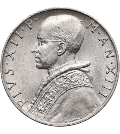 Vatican City, Pius XII 1939-1958. 10 Lire 1951, AN XIII