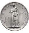 Watykan, Pius XII 1939-1958. 1 Lira 1953, AN XV