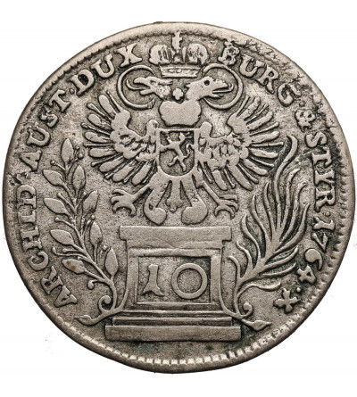 Austria (Święte Cesarstwo Rzymskie), Maria Teresa 1740-1780. 10 Krajcaró 1764, Graz