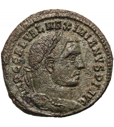 Cesarstwo Rzymska. Galeriusz, 293-311 AD. Follis (Nummus), 308-309 AD, Heraclea, Genius - GENIO IMPERATORIS