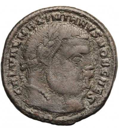 Cesarstwo Rzymska. Galeriusz, 293-311 AD. Follis (Nummus), 307 AD, Nicomedia, GENIO POPVLI ROMANI