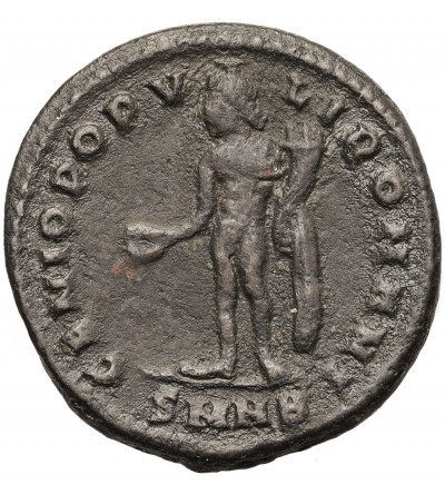 Roman Empire. Galerius, 293-311 AD. Follis (Nummus), 307 AD, Nicomedia mint, GENIO POPVLI ROMANI