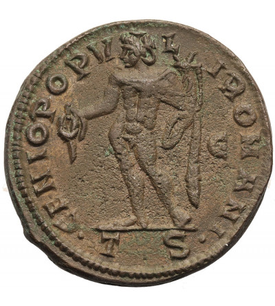 Cesarstwo Rzymska. Galeriusz, 293-311 AD. Follis (Nummus), 302-303 AD, Thessalonica, GENIO POPVLI ROMANI