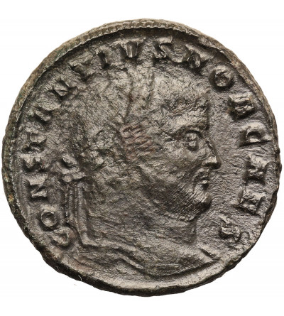 Roman Empire. Constantius I, Chlorus As Caesar, 293-305 AD. Follis (Nummus), 301 AD, Aquileia mint, SACRA MONET AVGG ...