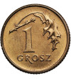 Poland. 1 Grosz 1991, Warsaw Mint