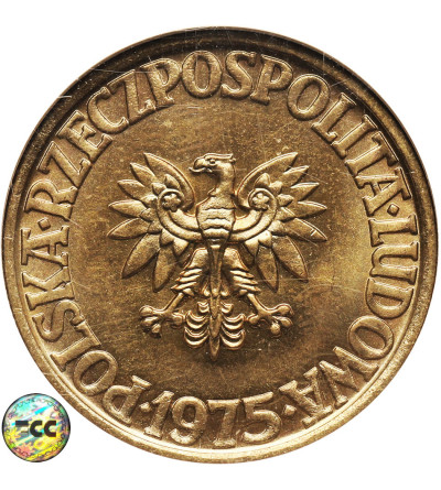 Poland, Peoples Republic. 5 Zlotych 1975 - ECC MS 63