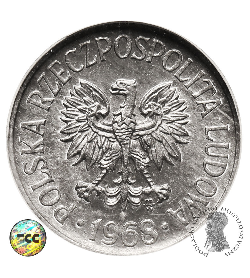 Polska, PRL. 5 groszy 1968, Warszawa - ECC MS 66