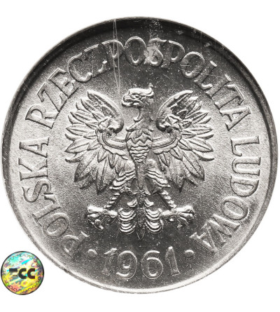 Poland, Peoples Republic. 10 Groszy 1961, Warszawa - ECC MS 66