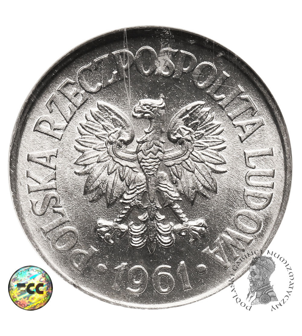 Poland, Peoples Republic. 10 Groszy 1961, Warszawa - ECC MS 66
