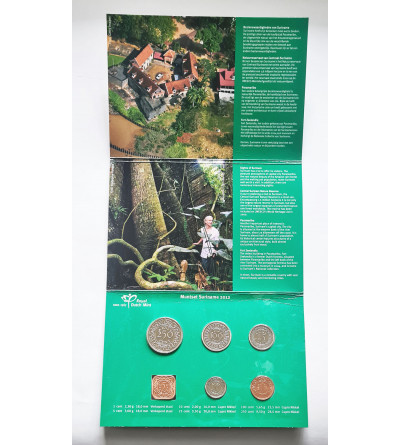 Suriname. Official Mint Set 2012, Sights of Suriname - 6 pcs