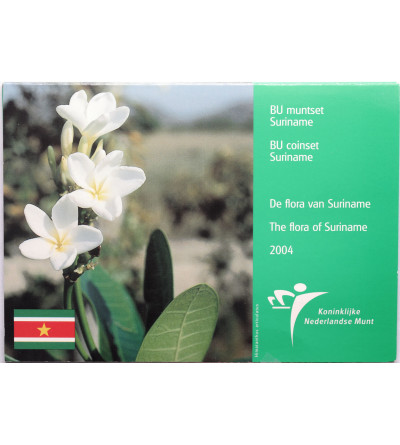 Suriname. Official Mint Set 2004, The flora of Suriname - 6 pcs