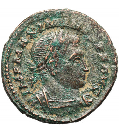 Rzym Cesarstwo. Maximin II Daja, jako August. AE Folis (Nummus), ok. 309-313 AD, mennica Treveri