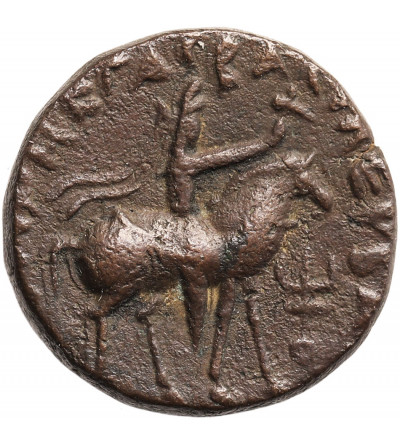 Starożytne Indie. Królestwo Kuszanów. Vima Takto, "Soter Megas", ok. 55-105 AD. AE Tetradrachma