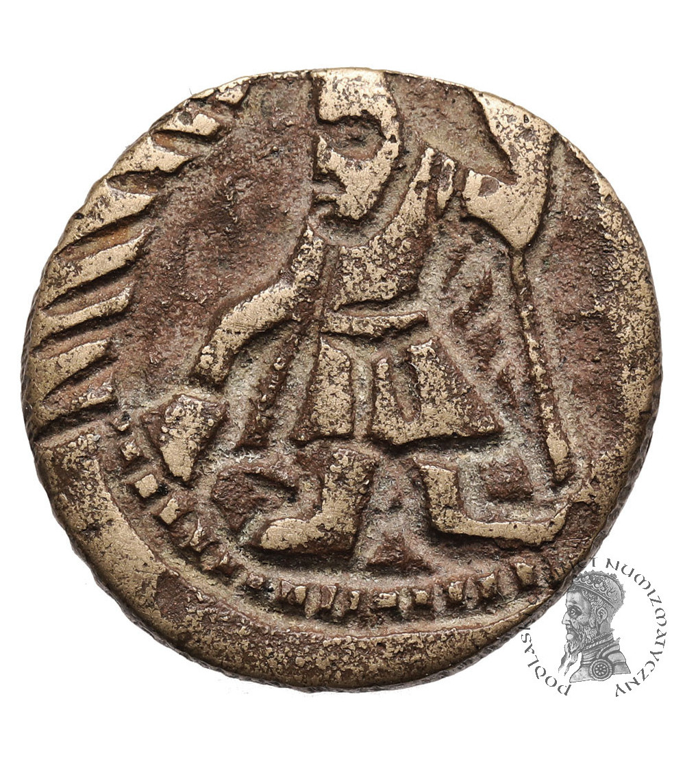 Starożytne Indie. Królestwo Kuszanów. Kanishka I, ok.127/8-152 AD. AE Tetradrachma