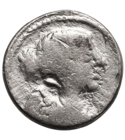 Rzym Republika. Q. Titius. Kwinar (Quinarius), 90 r p.n.e.