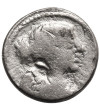 Rzym Republika. Q. Titius. Kwinar (Quinarius), 90 r p.n.e.