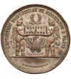 Francja, Paryż. Medal nagrodowy z Wystawy Powszechnej, 1867, Fabryka fortepianów Małecki & Szreder, Polska